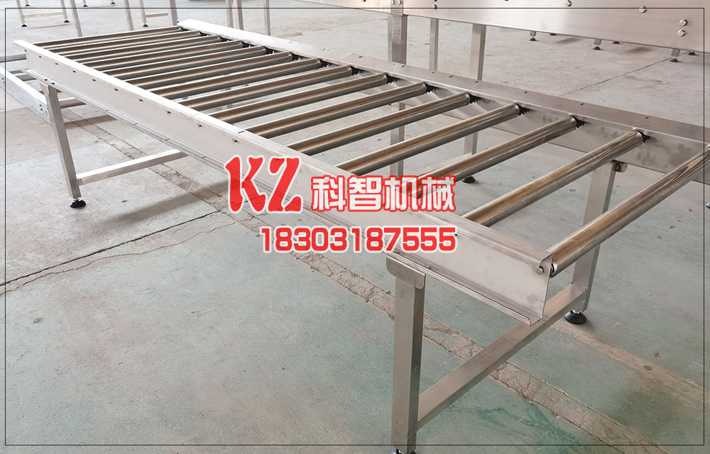 蛋托輸送無動力滾筒輸送機(jī)裝配準(zhǔn)則